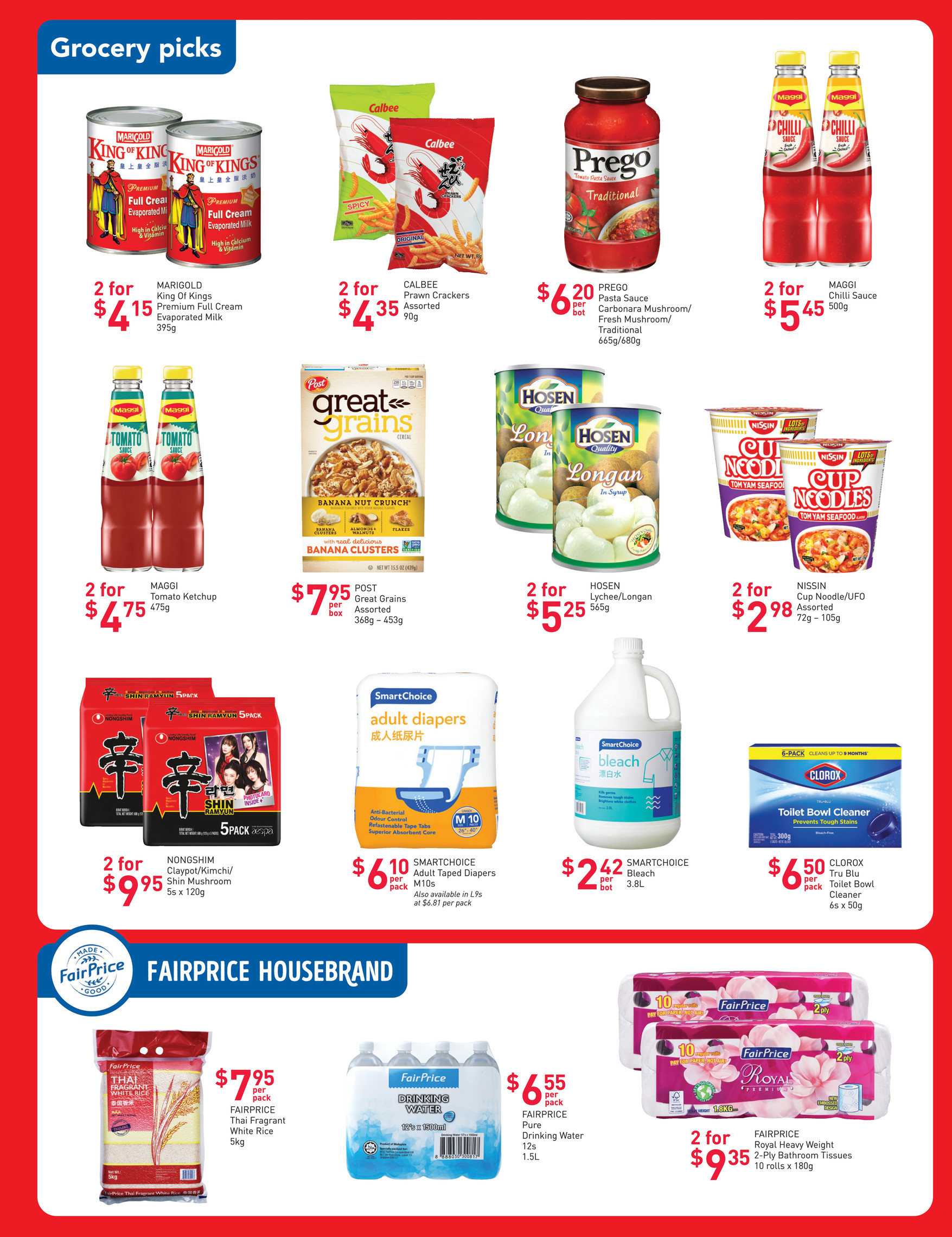 Fairprice Everyday Low Price Promotion flyer 2