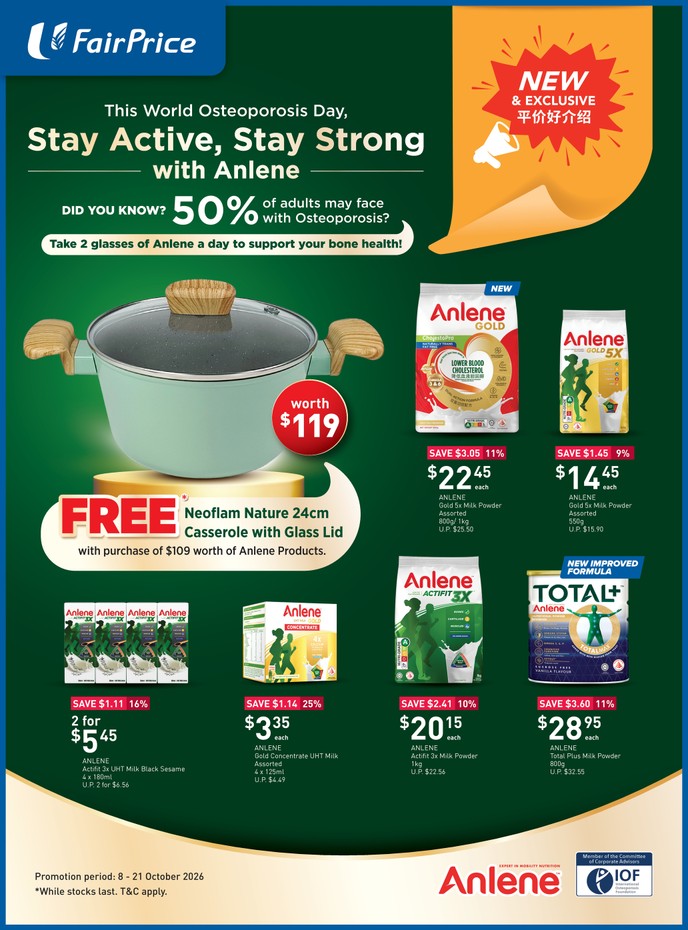 Stay Active, Stay Strong With Anlene
