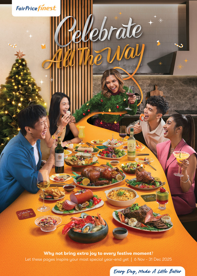 FairPrice Finest Year End Catalogue: Celebrate All The Way