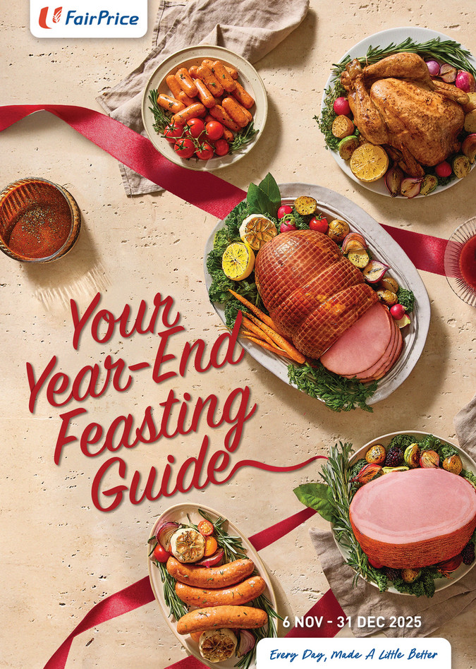 FairPrice Year End Catalogue 2025 : Your Year-End Feasting Guide