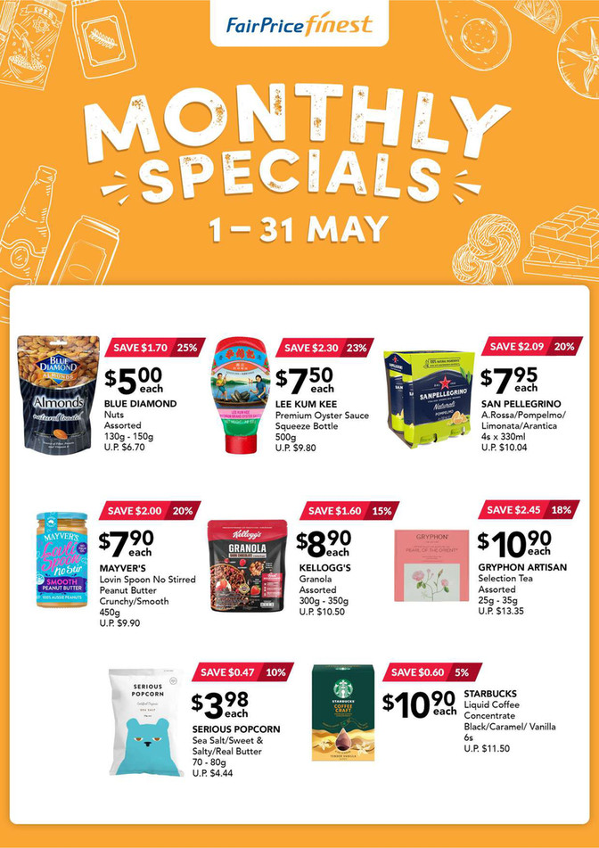 Finest Monthly Specials