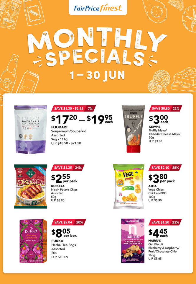 Finest Monthly Specials
