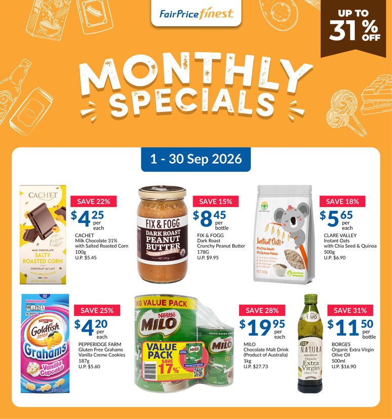 FairPrice SWA - Finest Monthly Deals 1 - 30 Sep