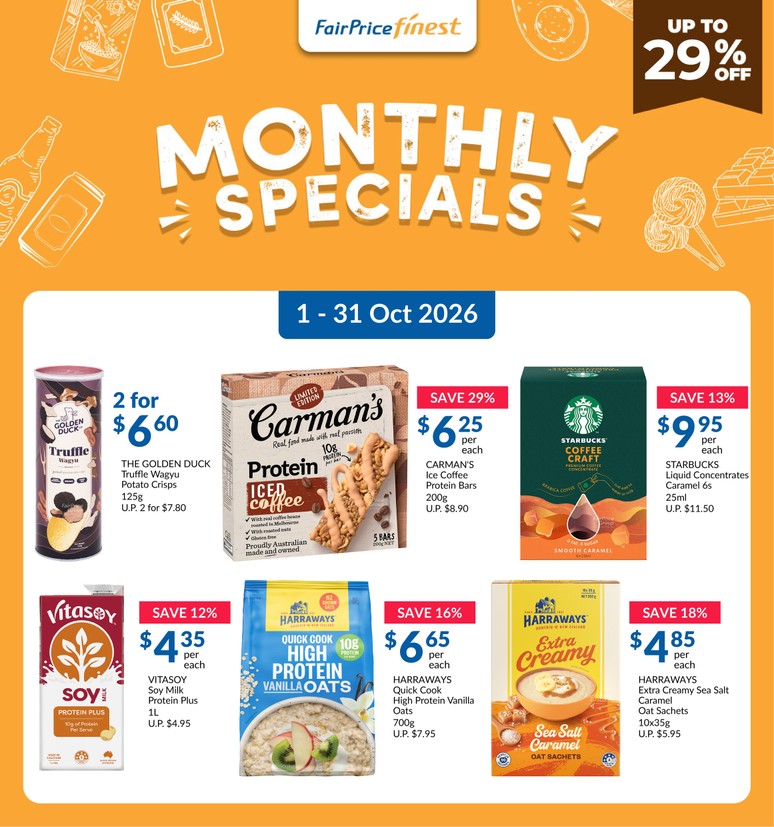 FairPrice SWA - Finest Monthly Deals 1 - 31 Oct