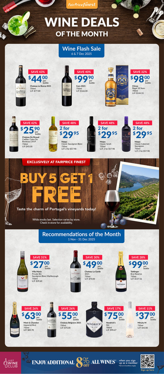 Finest Monthly Wine Deals