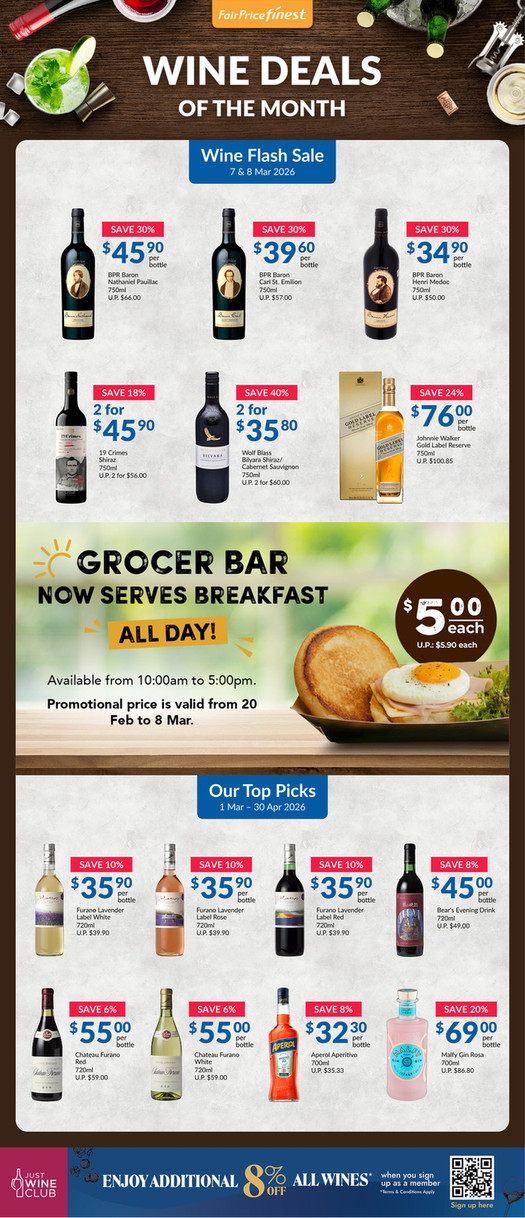 Finest Monthly Wine Deals