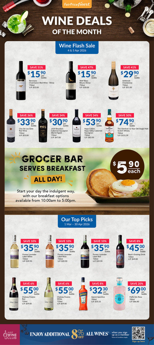 Finest Monthly Wine Deals