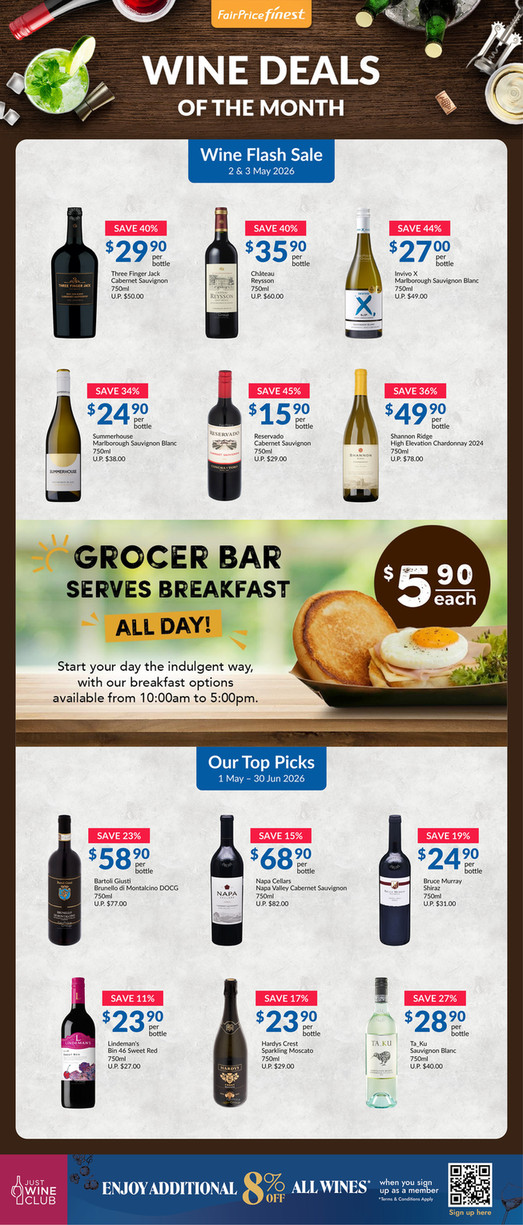 Finest Monthly Wine Deals