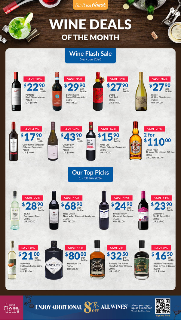 Finest Monthly Wine Deals
