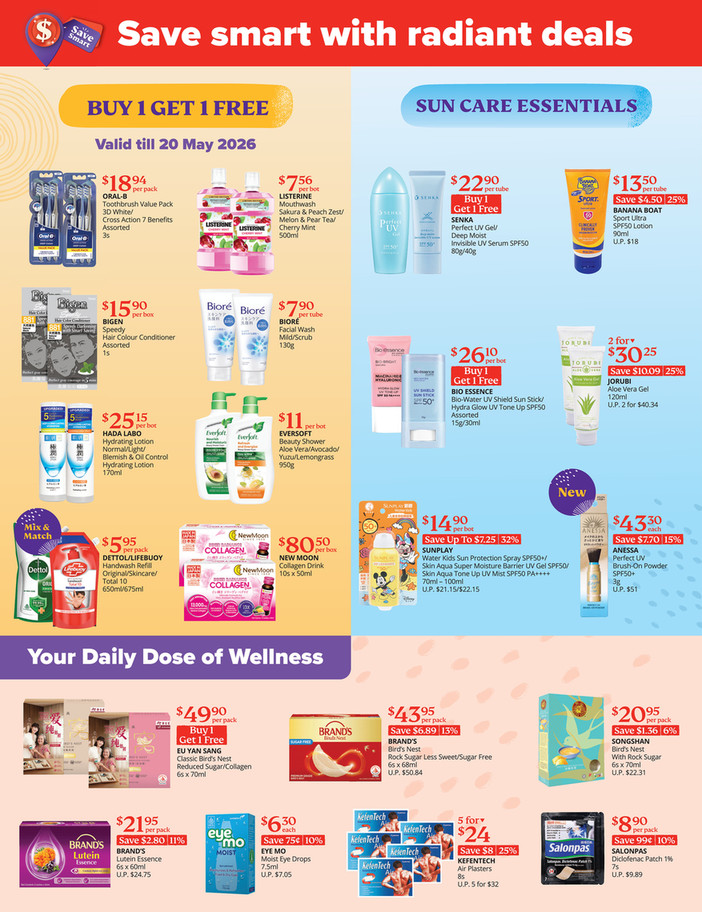 Save smart with radiant deals