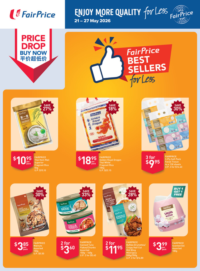 Fairprice Bestsellers For Less