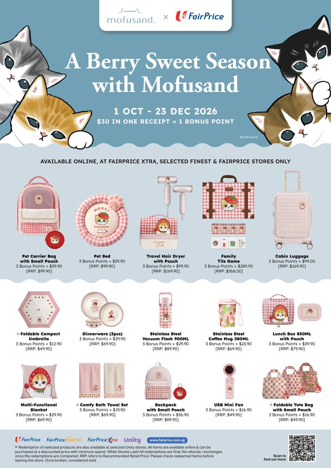 A Berry Sweet Season With Mofusand Loyalty Programme