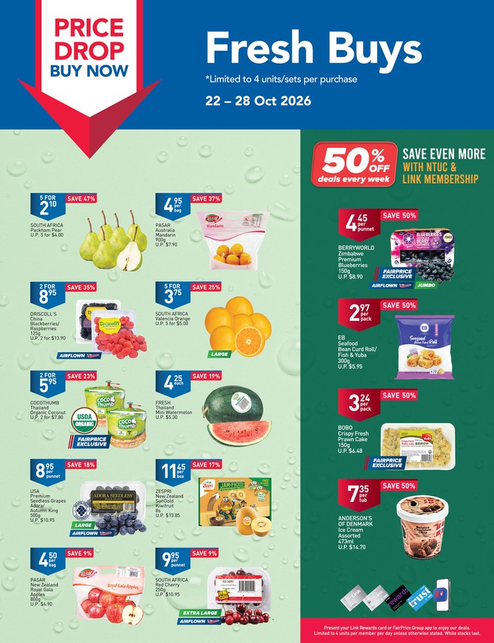Price Drop Buy Now - Fresh Buys