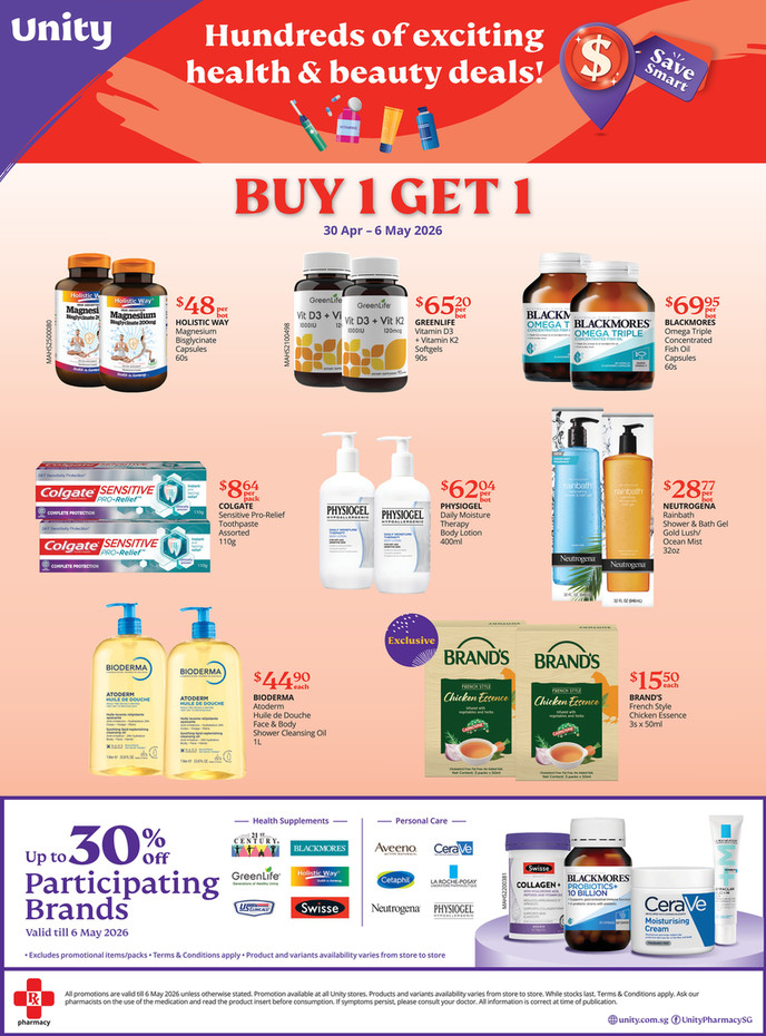 Hundreds of Exciting Health & Beauty Deals