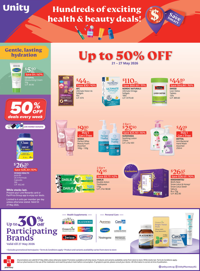 Hundreds of Exciting Health & Beauty Deals