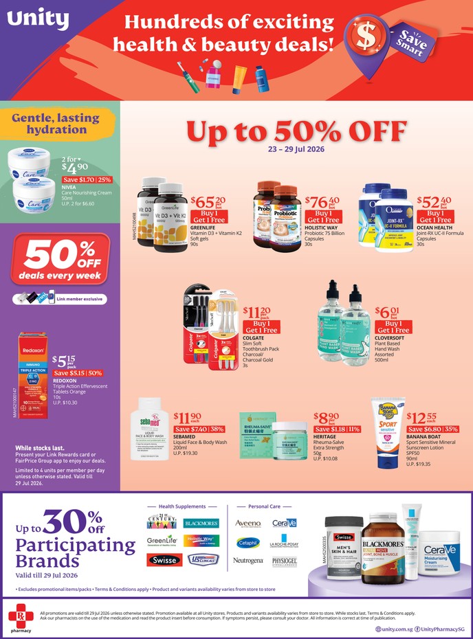 Hundreds of Exciting Health & Beauty Deals