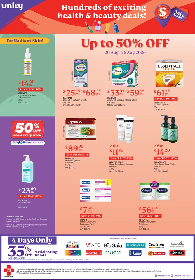 Hundreds of Exciting Health & Beauty Deals