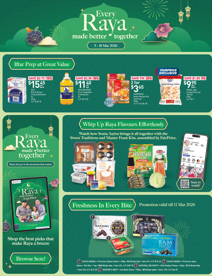 Ramadan Sweetest Staples