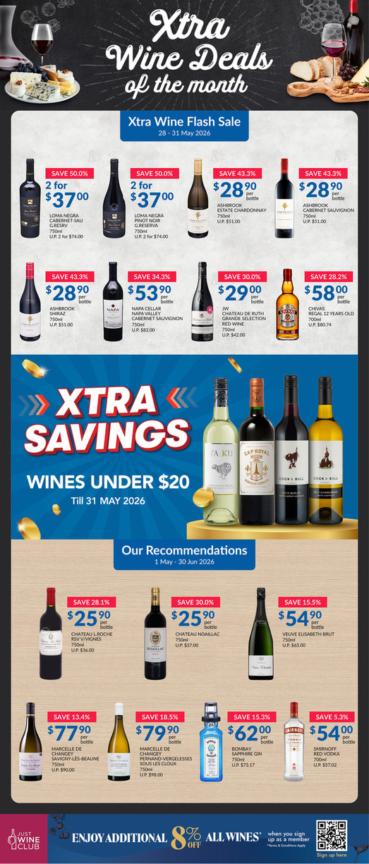 Xtra Wine Deals Of The Month